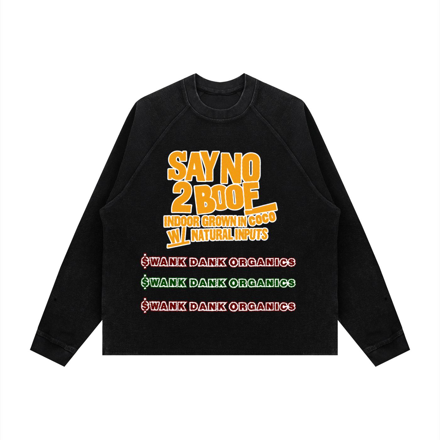 Vintage Boxy Waffle Long-Sleeve