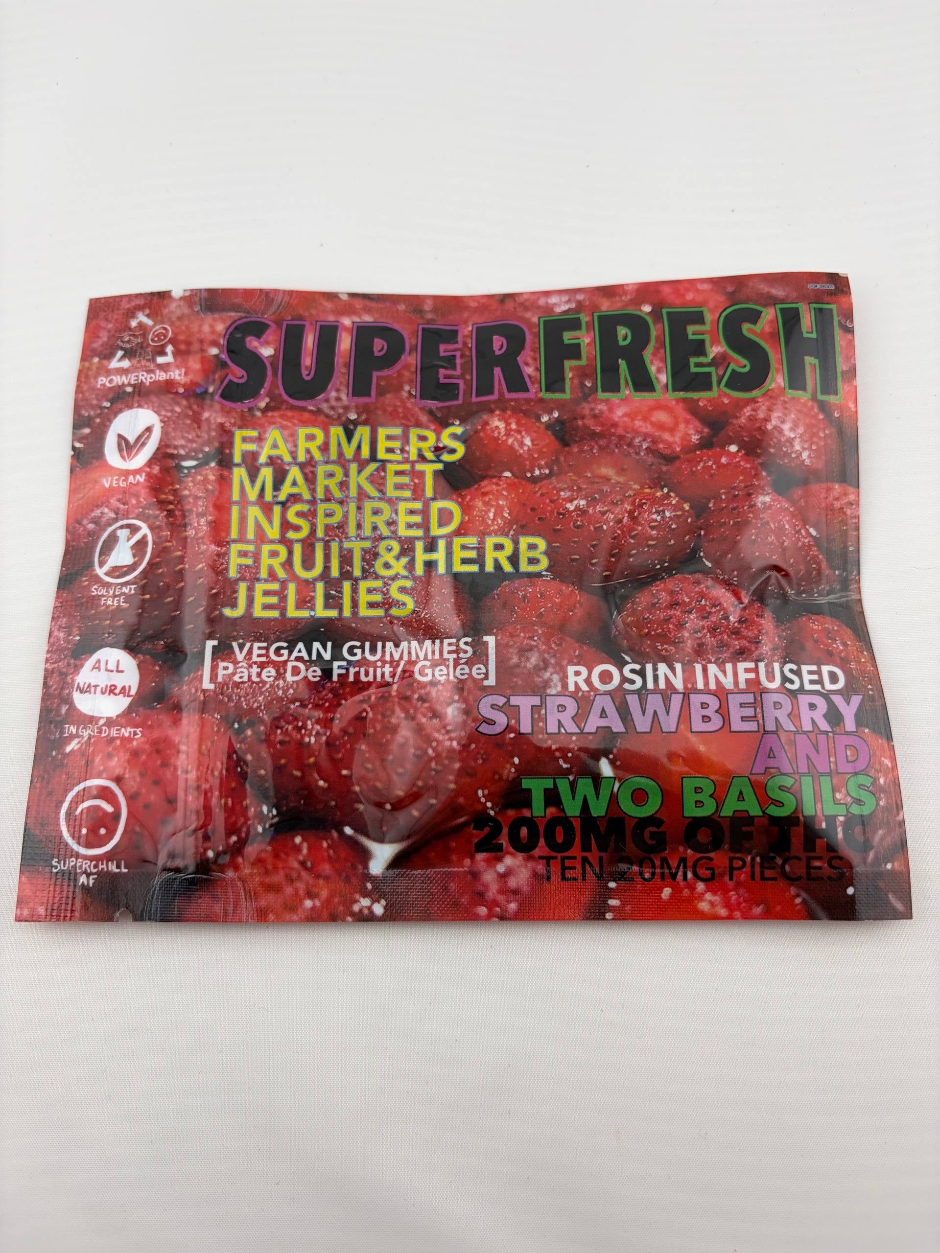 SUPERCHILL 200MG ROSIN FRUIT CHEWS & JELLIES (TRILOGY 710 EDITION)