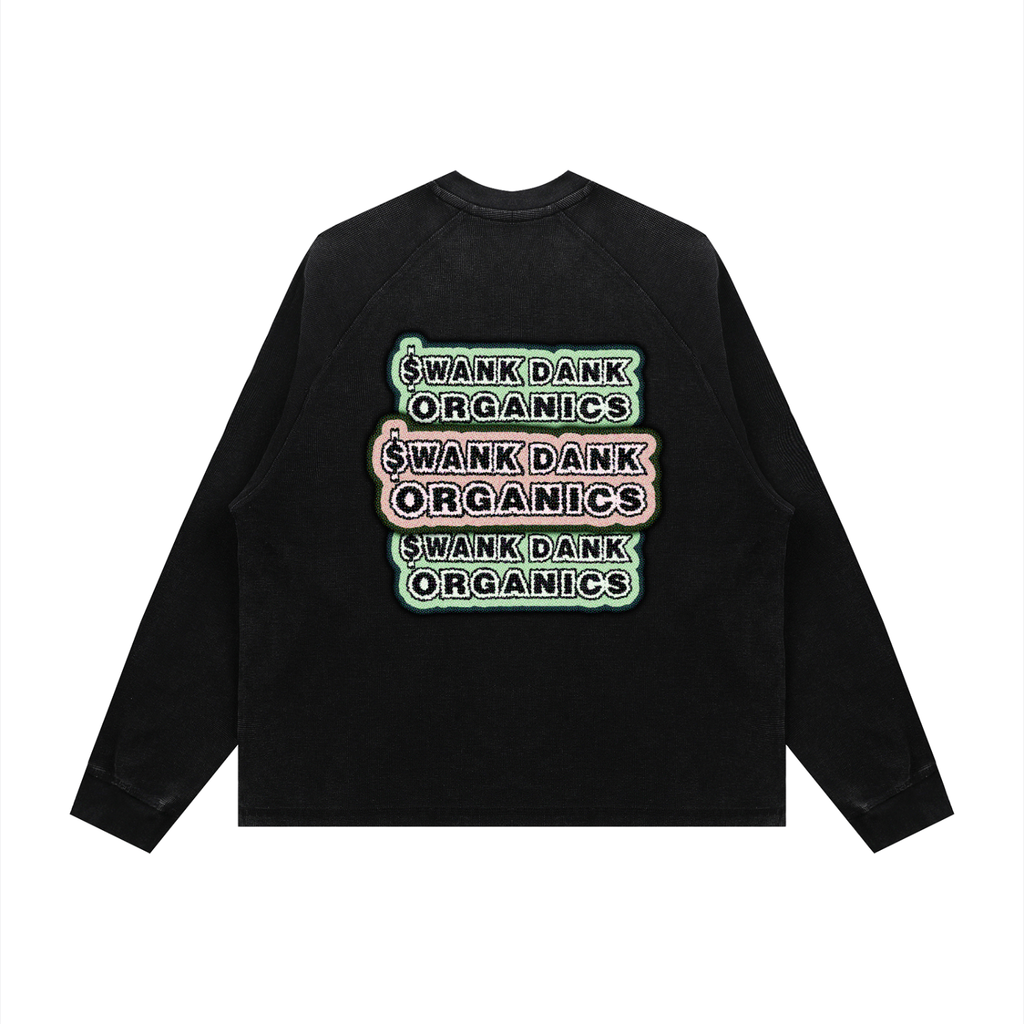 Vintage Boxy Waffle Long-Sleeve