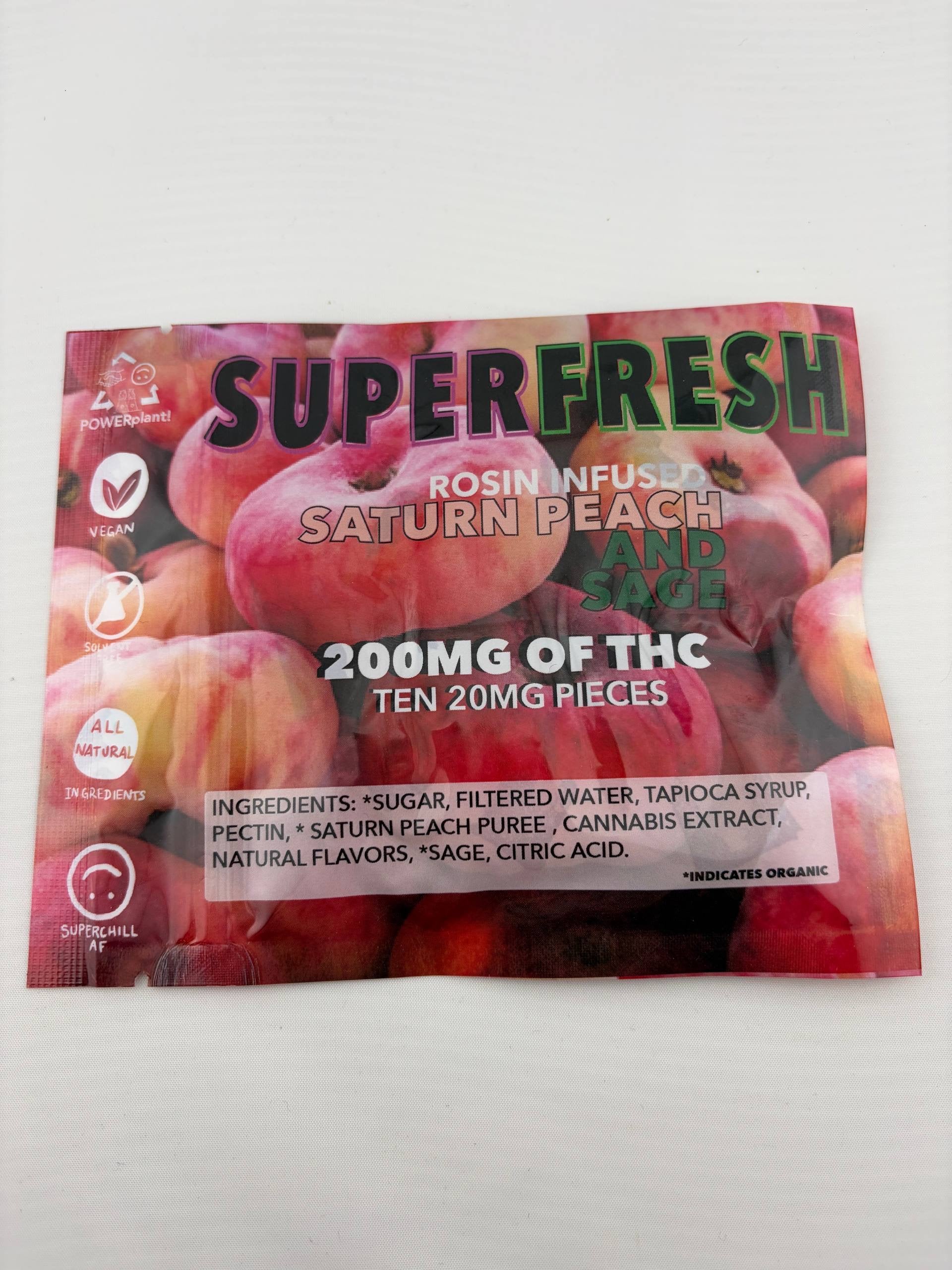 SUPERCHILL 200MG ROSIN FRUIT CHEWS & JELLIES (TRILOGY 710 EDITION)