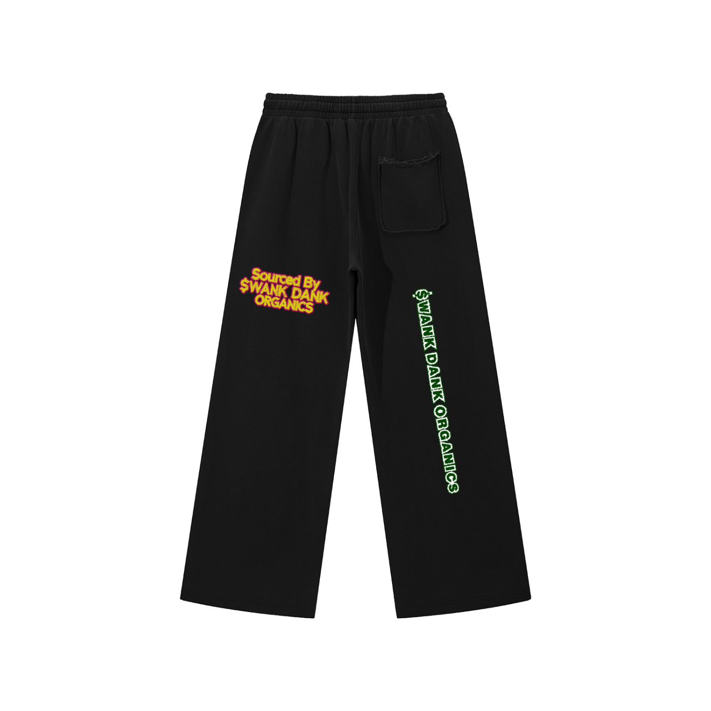 Wide Leg Snow Washed Sweatpants